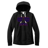 Strange Cargo Football Ditka Glasses And Stache Women's Fleece Hoodie