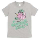 Summer Time Strawberry Retro Beach T-Shirt
