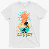 Summer Time Sufer Pineapple T-Shirt