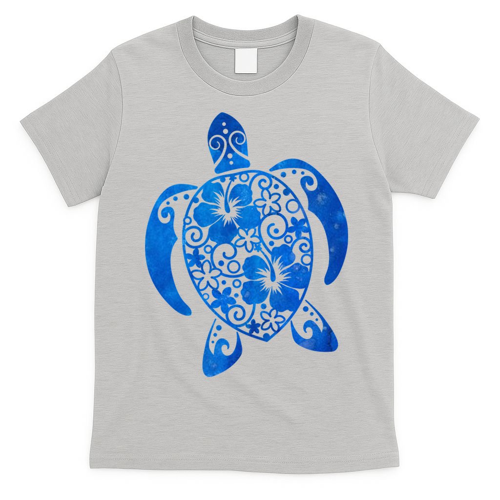 Summer Tropical Turtle T-Shirt