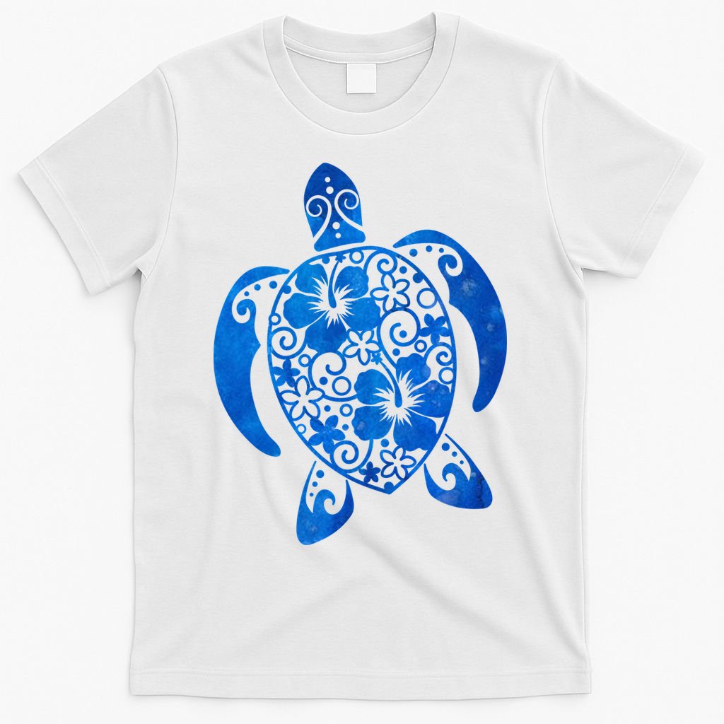 Summer Tropical Turtle T-Shirt