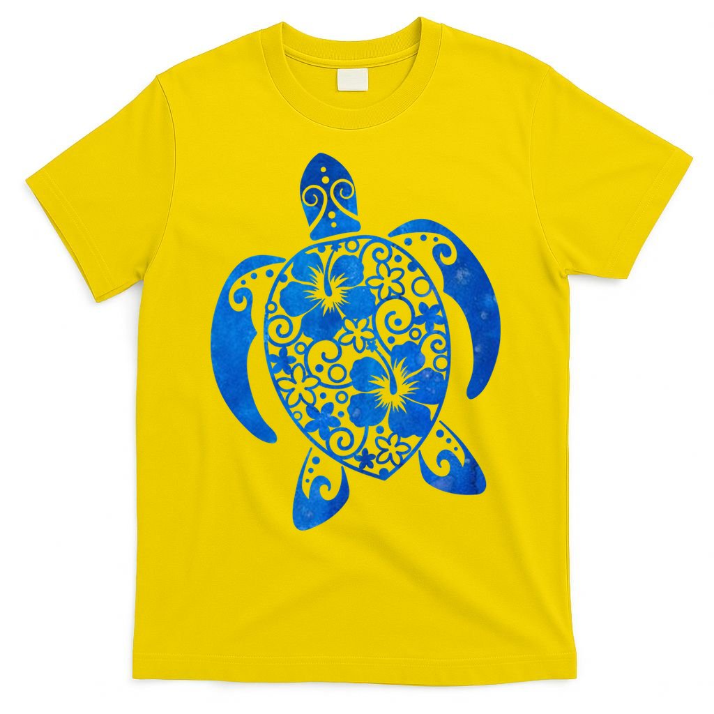 Summer Tropical Turtle T-Shirt