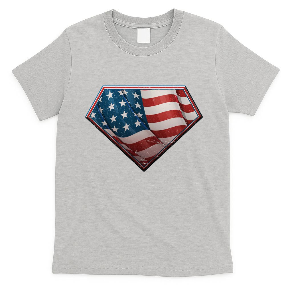 Super USA American Flag T-Shirt