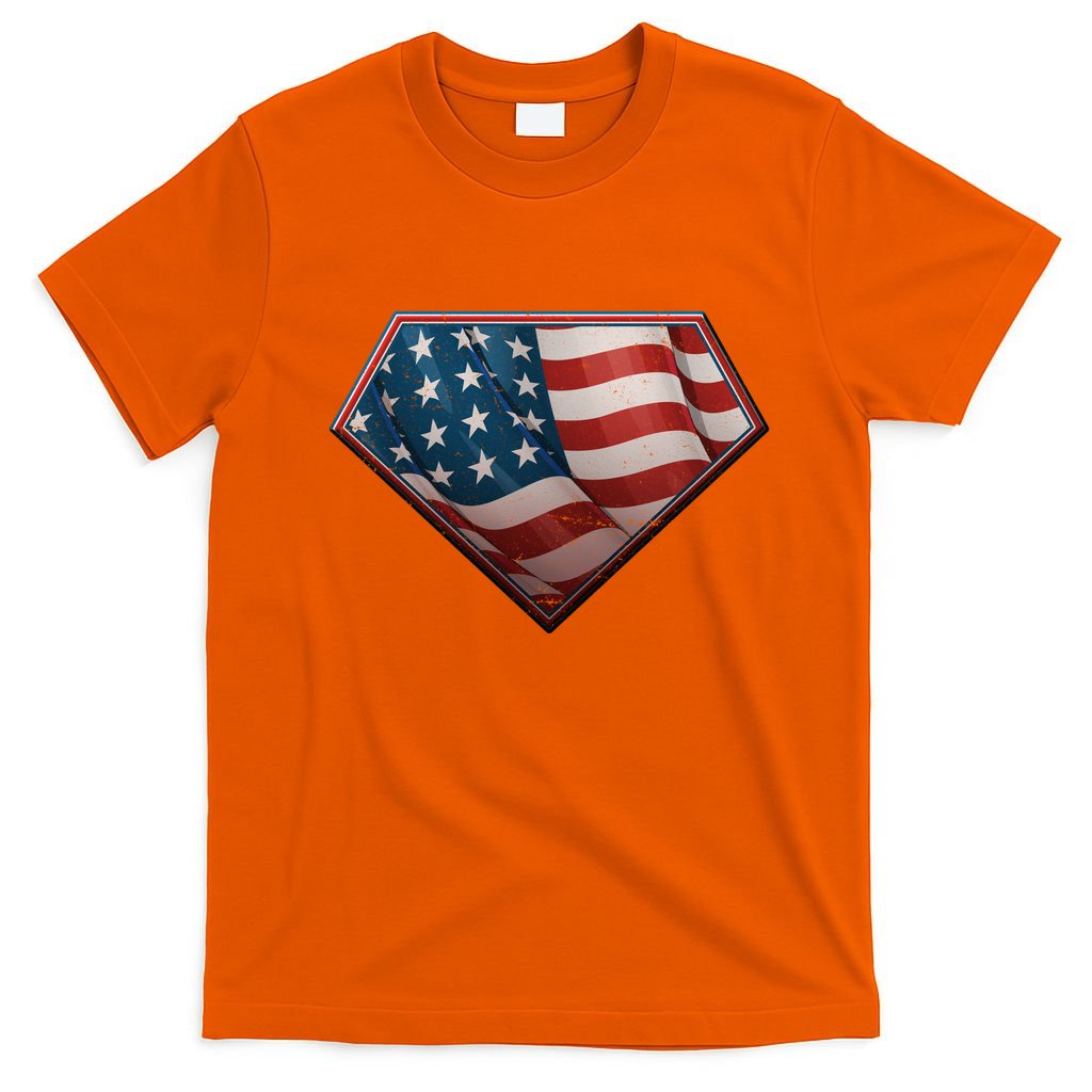 Super USA American Flag T-Shirt