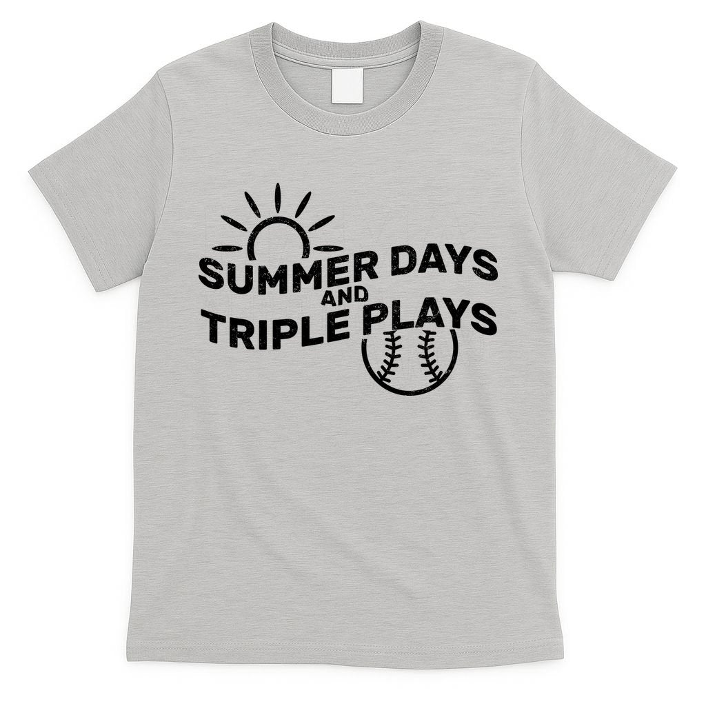 Summer Days And Triple Plays T-Shirt