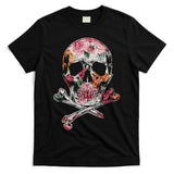 Summer Flower Skull T-Shirt