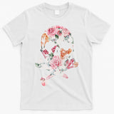 Summer Flower Skull T-Shirt