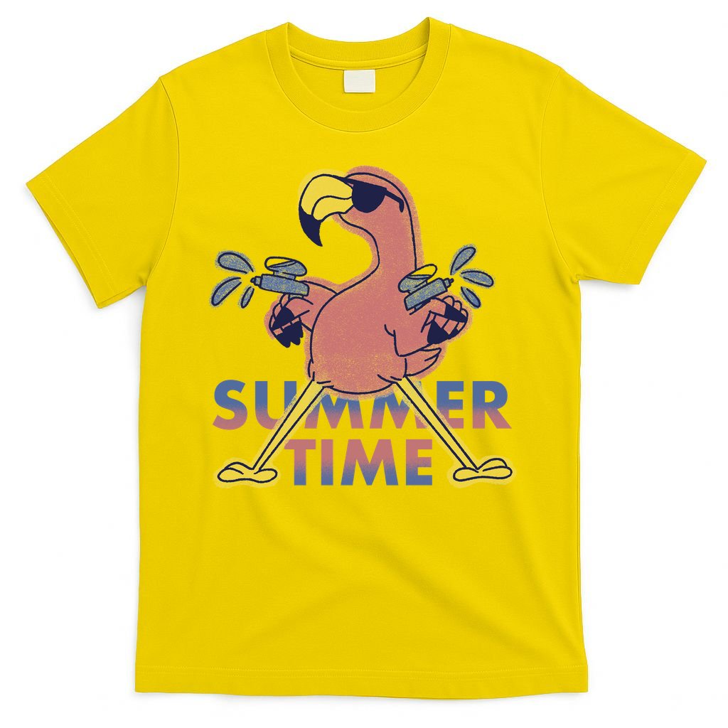 Summer Time Flamingo T-Shirt