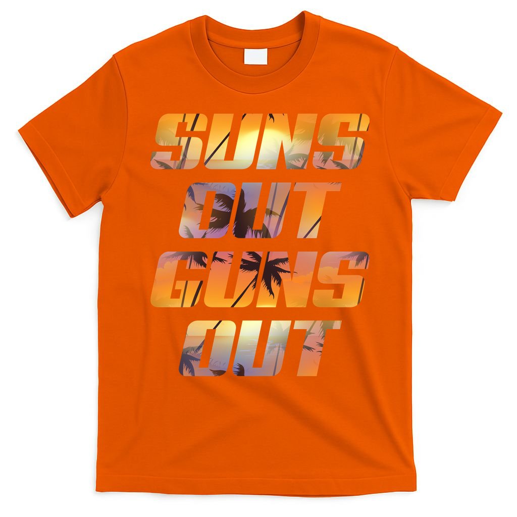 Suns Out Guns Out Summer T-Shirt