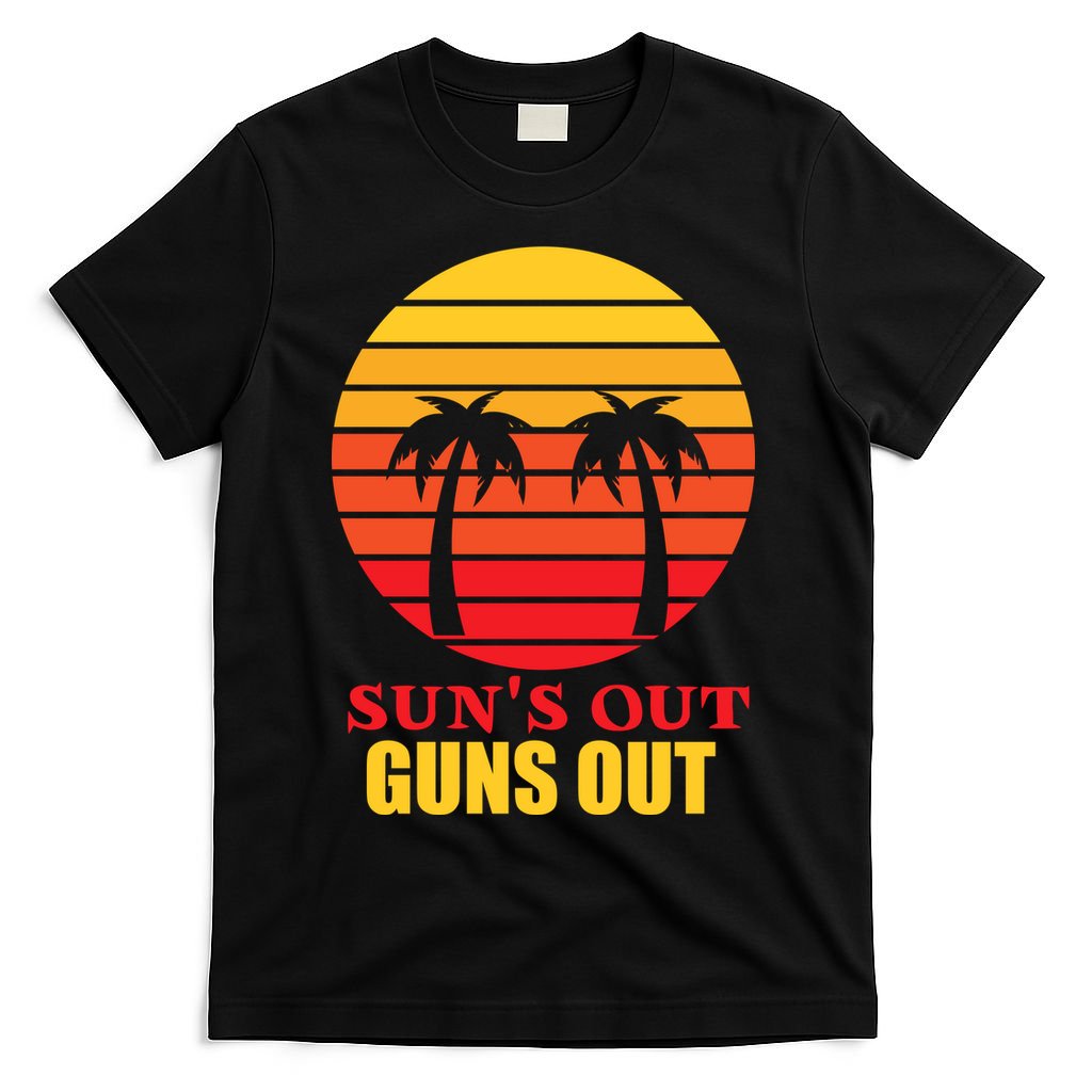 Sun's Out Guns Out Summer Party T-Shirt
