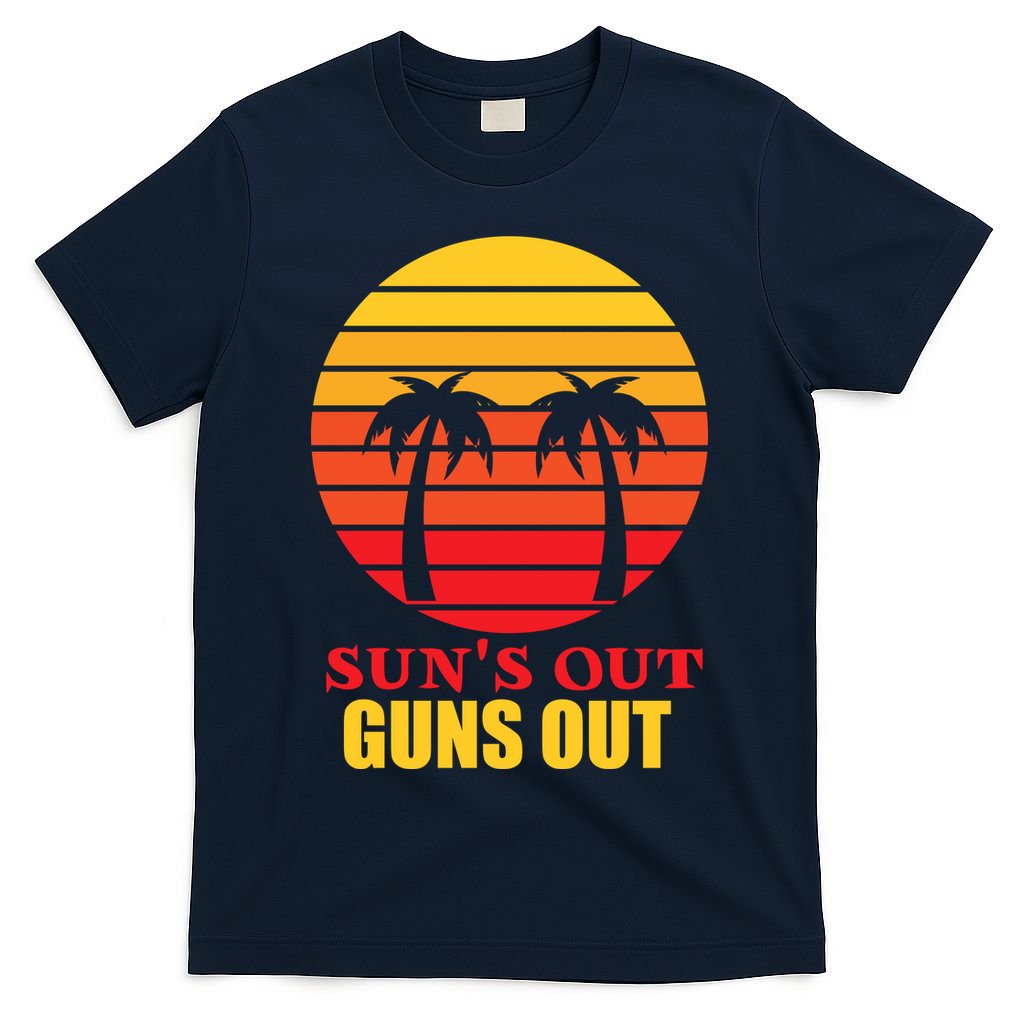 Sun's Out Guns Out Summer Party T-Shirt