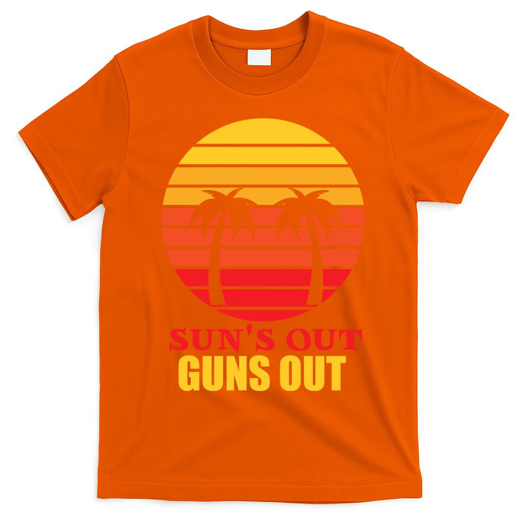 Sun's Out Guns Out Summer Party T-Shirt