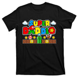 Super Daddio Dad Video Gamer T-Shirt