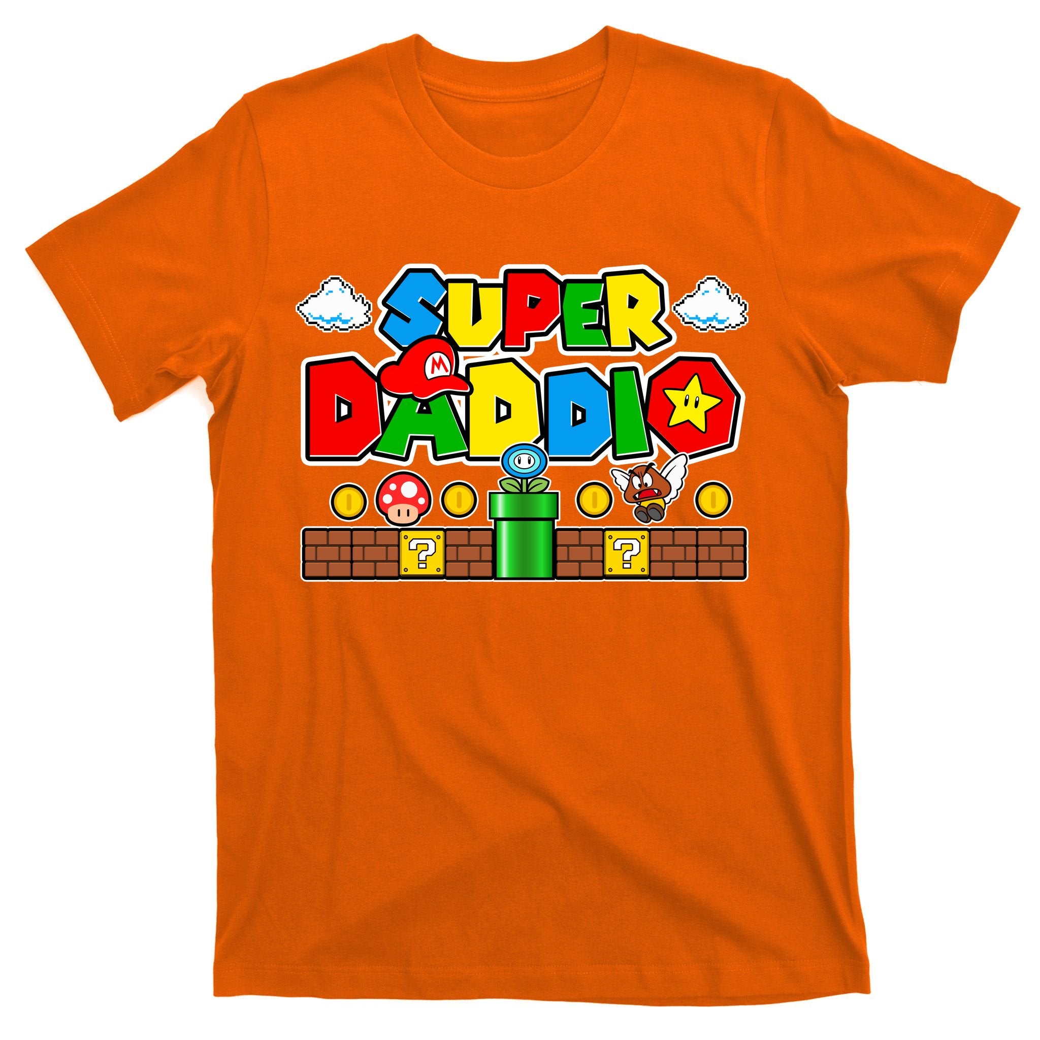 Super Daddio Dad Video Gamer T-Shirt