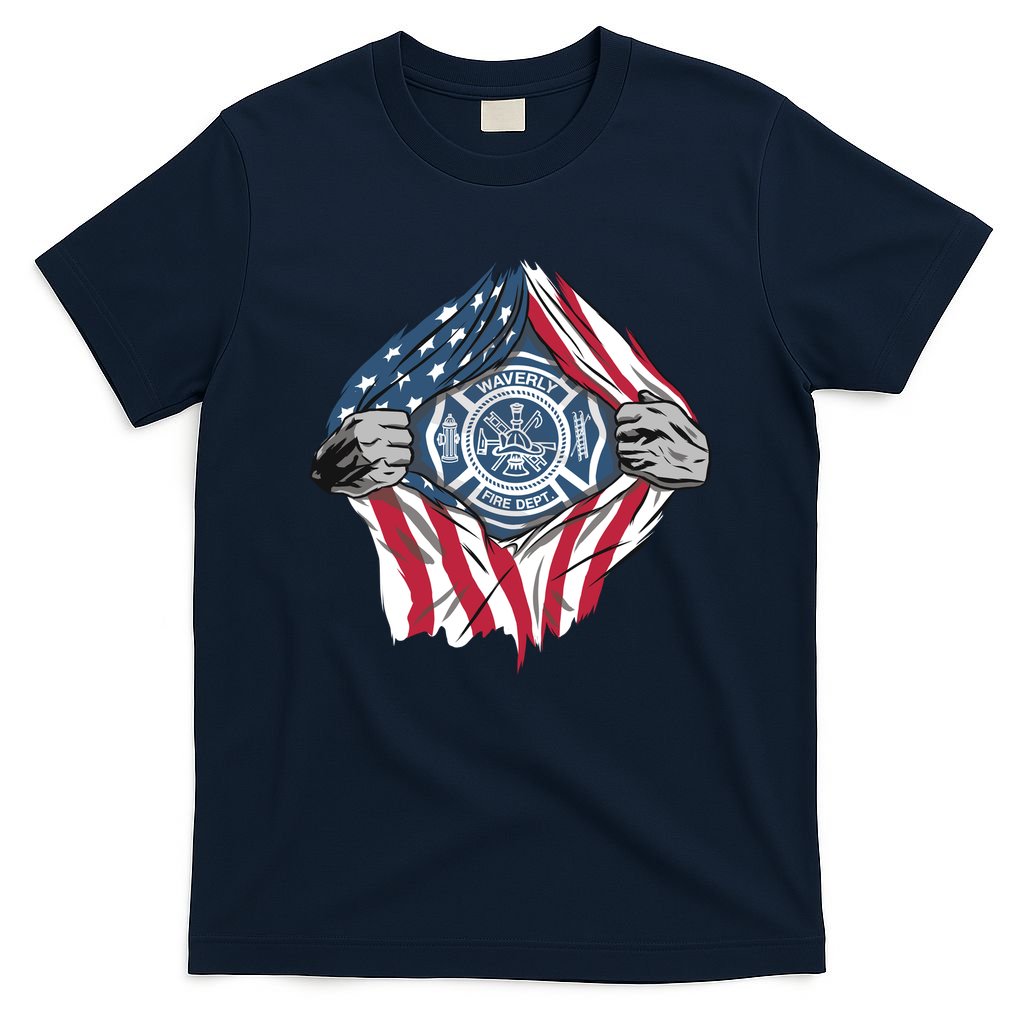 Super Fireman USA T-Shirt