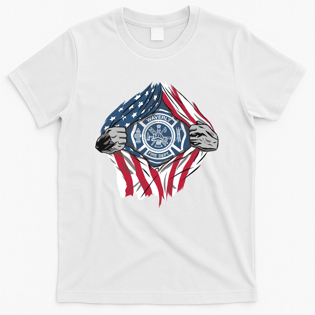 Super Fireman USA T-Shirt