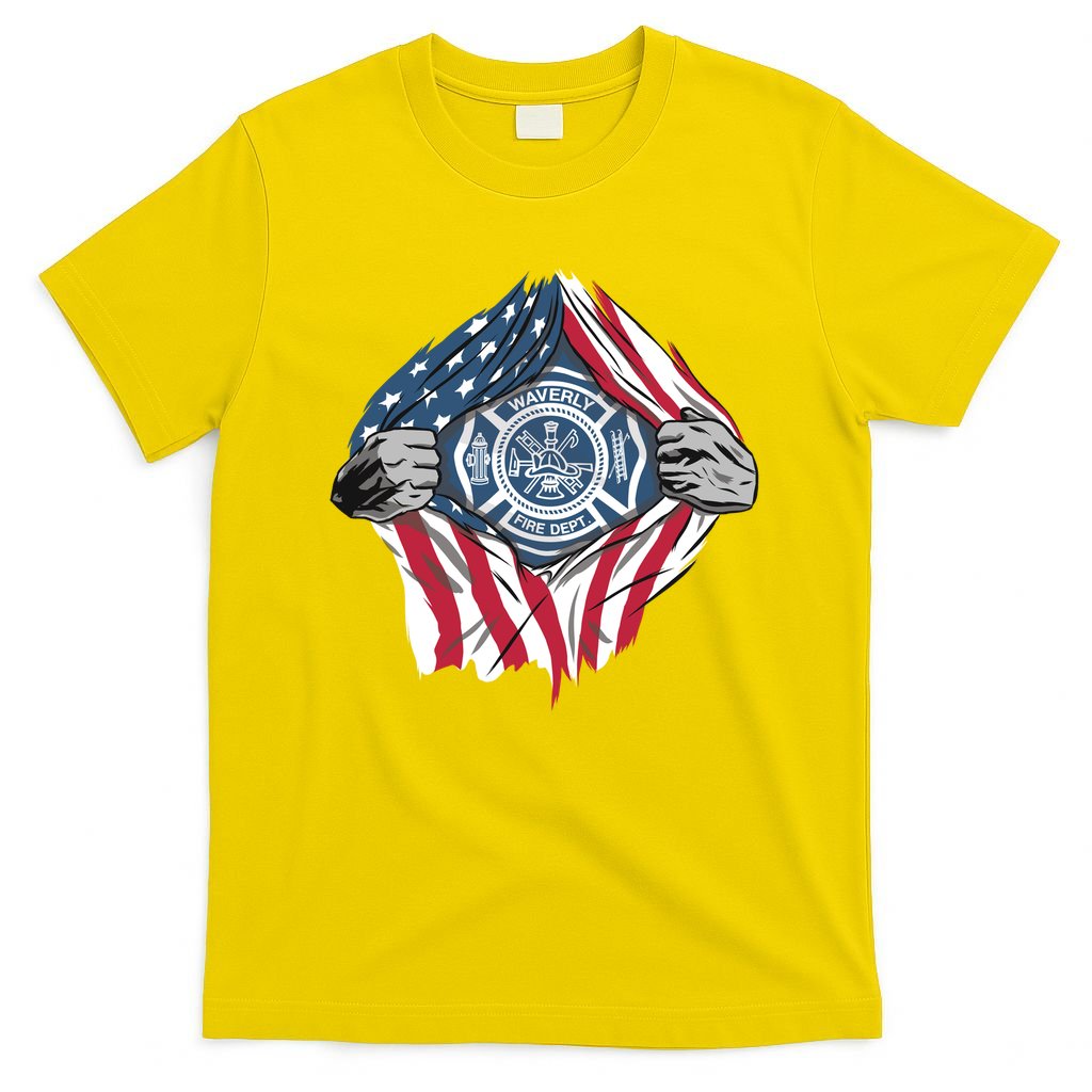 Super Fireman USA T-Shirt