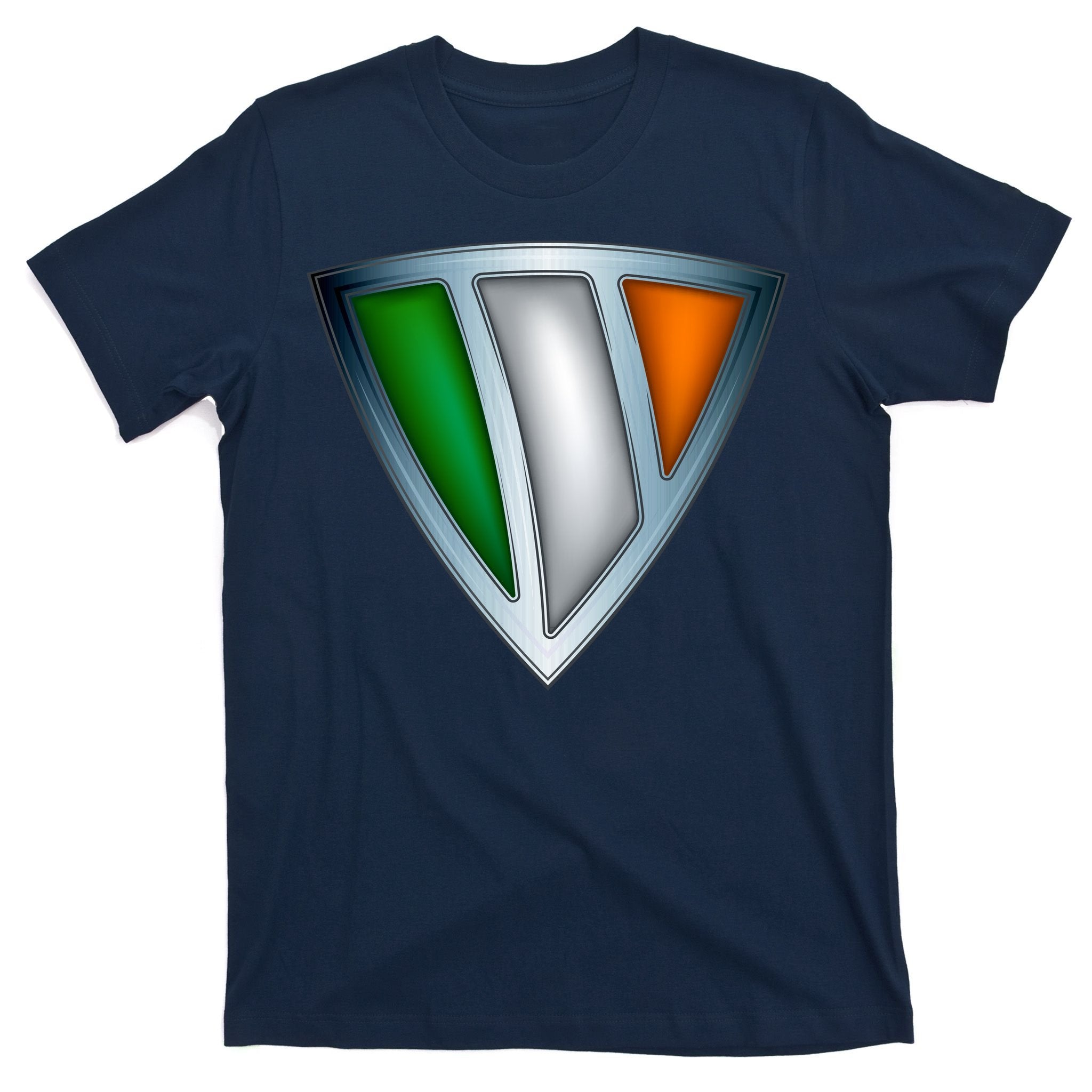 Super Irish Ireland Steel Shield T-Shirt