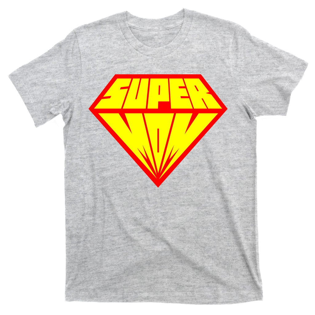 Supermom Super Mom Crest T-Shirt