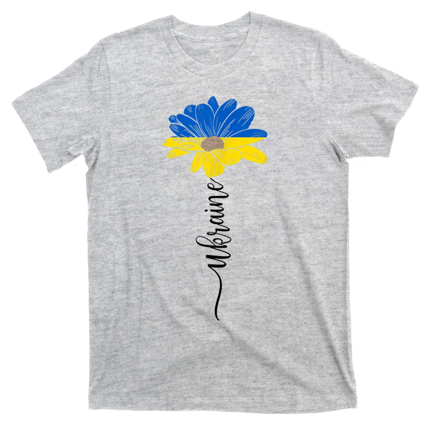 Support Ukraine Sunflower T-Shirt