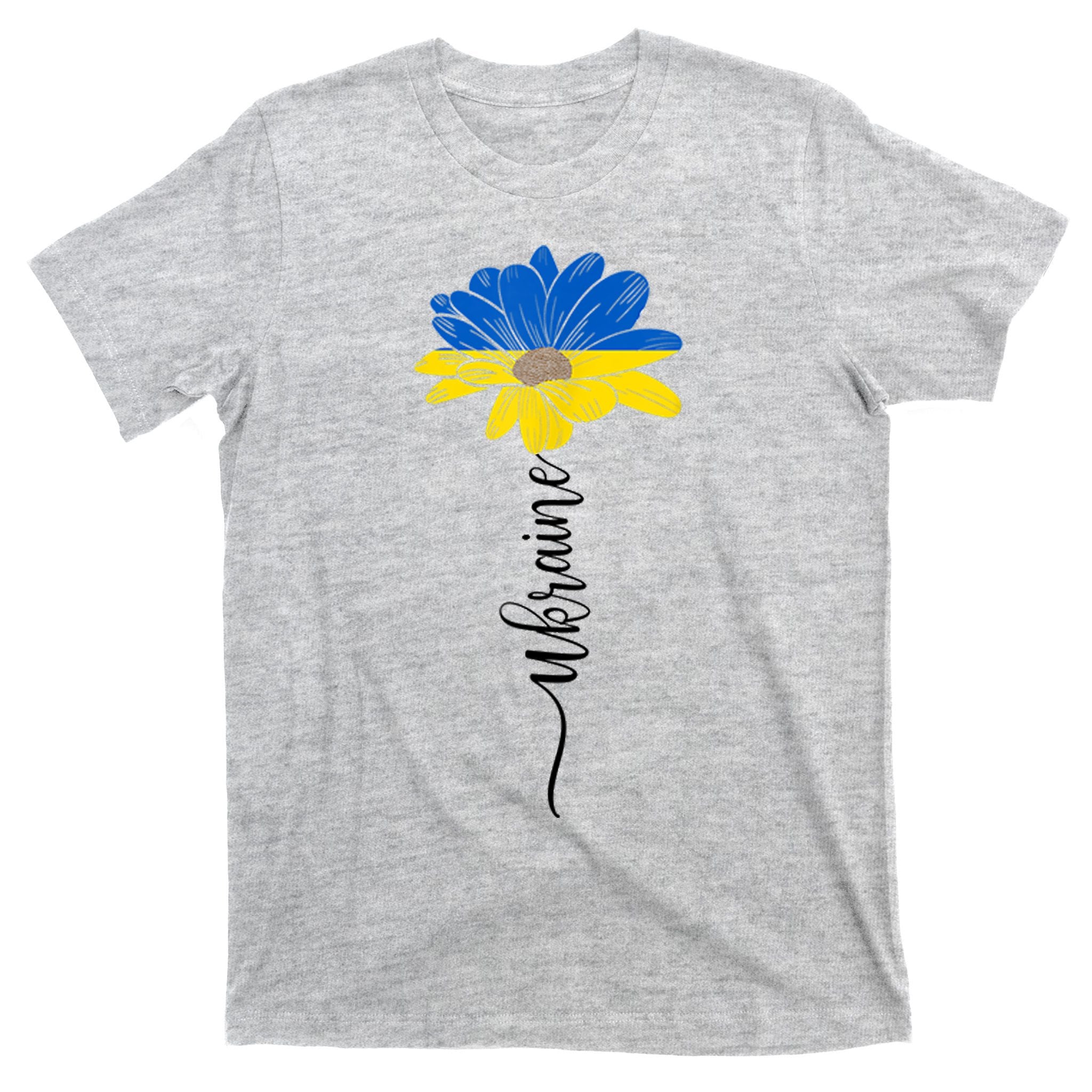 Support Ukraine Sunflower T-Shirt