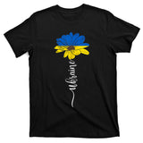 Support Ukraine Sunflower T-Shirt