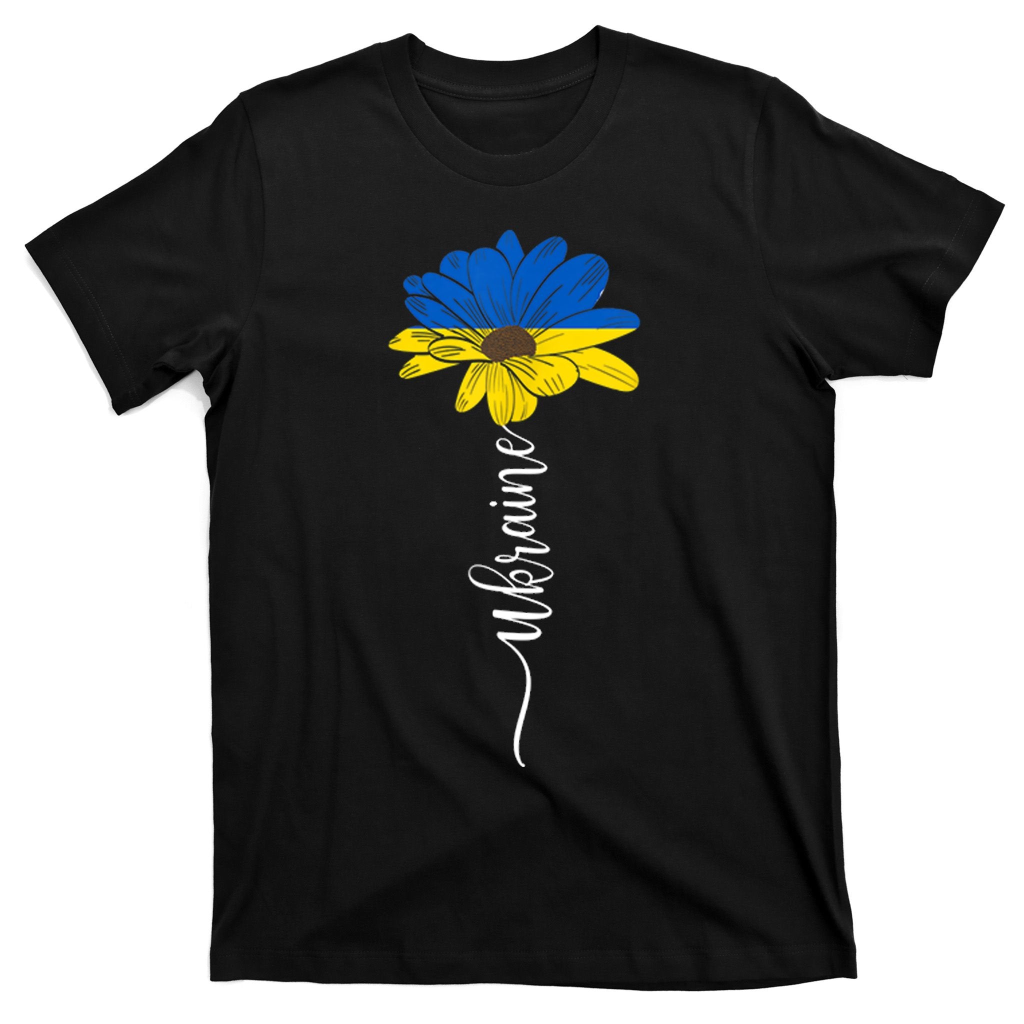 Support Ukraine Sunflower T-Shirt