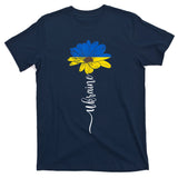 Support Ukraine Sunflower T-Shirt