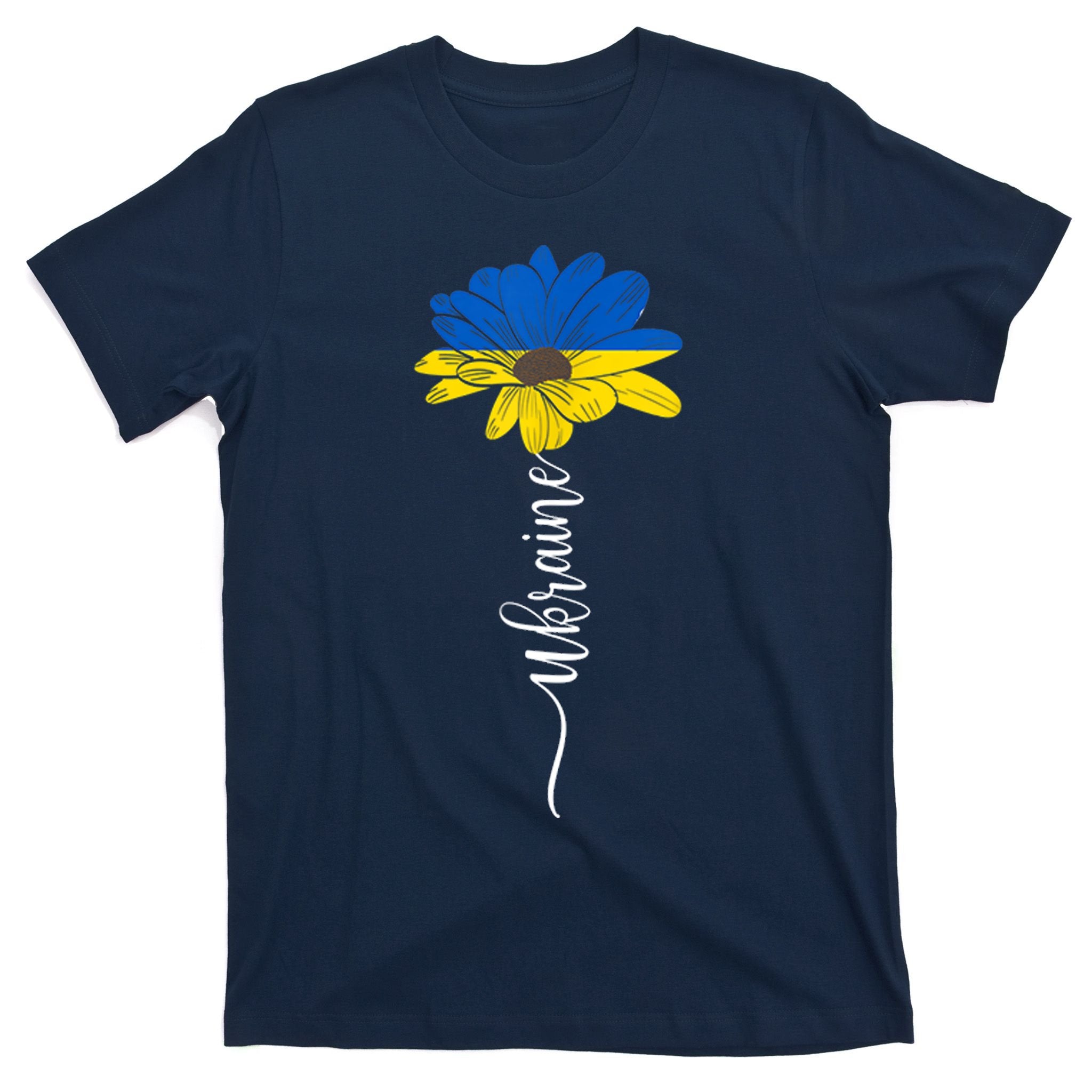 Support Ukraine Sunflower T-Shirt