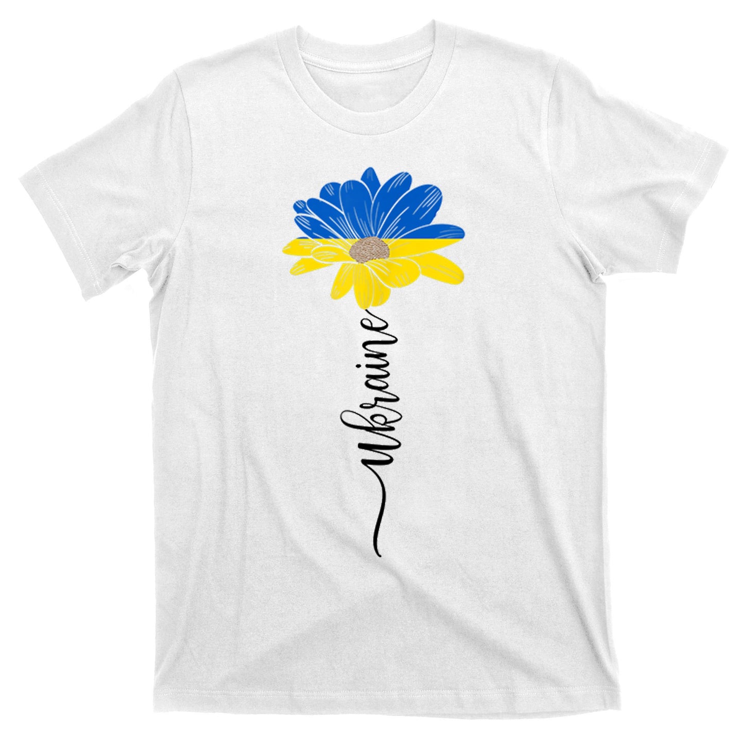 Support Ukraine Sunflower T-Shirt