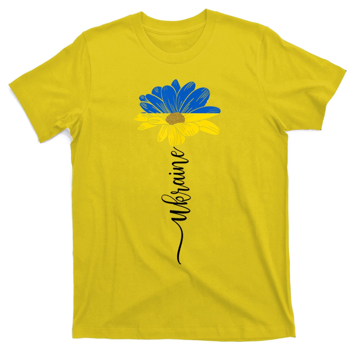 Support Ukraine Sunflower T-Shirt