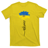 Support Ukraine Sunflower T-Shirt