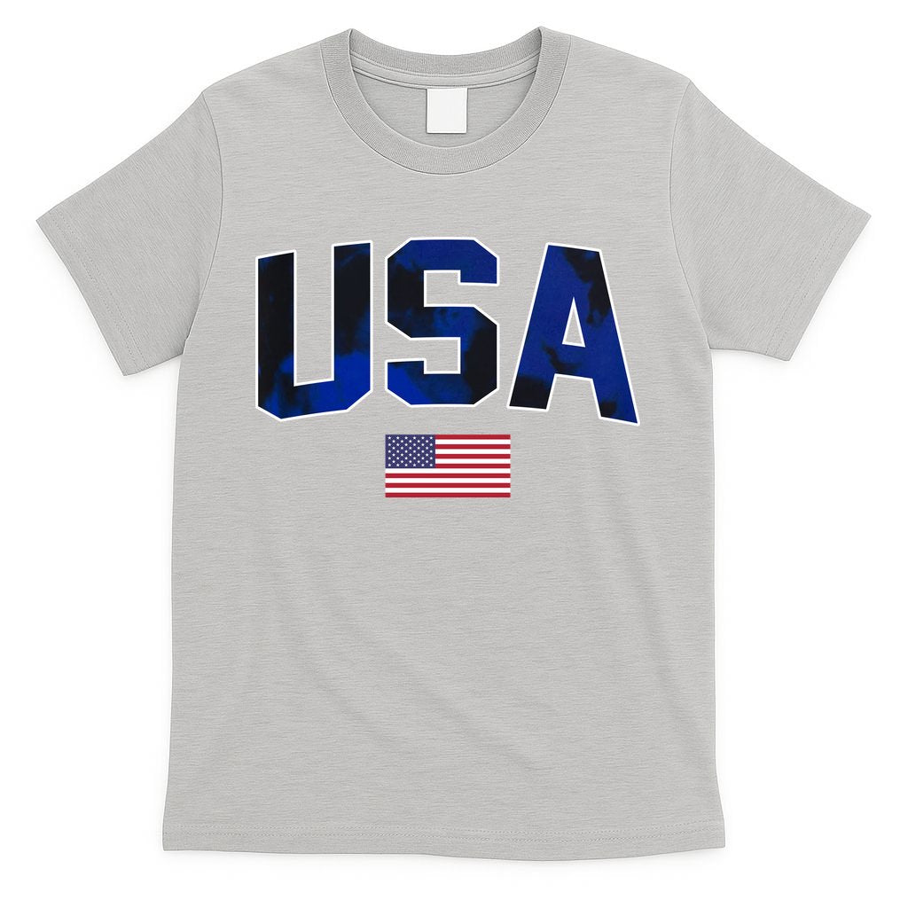 States United USA Tie Dye Soccer Jersey American Football T-Shirt