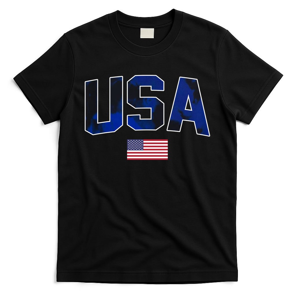 States United USA Tie Dye Soccer Jersey American Football T-Shirt