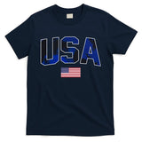 States United USA Tie Dye Soccer Jersey American Football T-Shirt