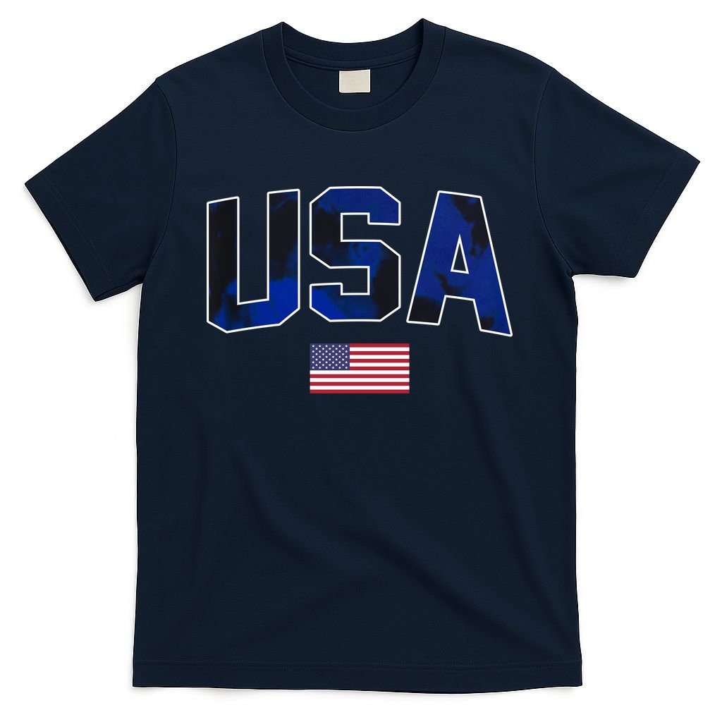 States United USA Tie Dye Soccer Jersey American Football T-Shirt