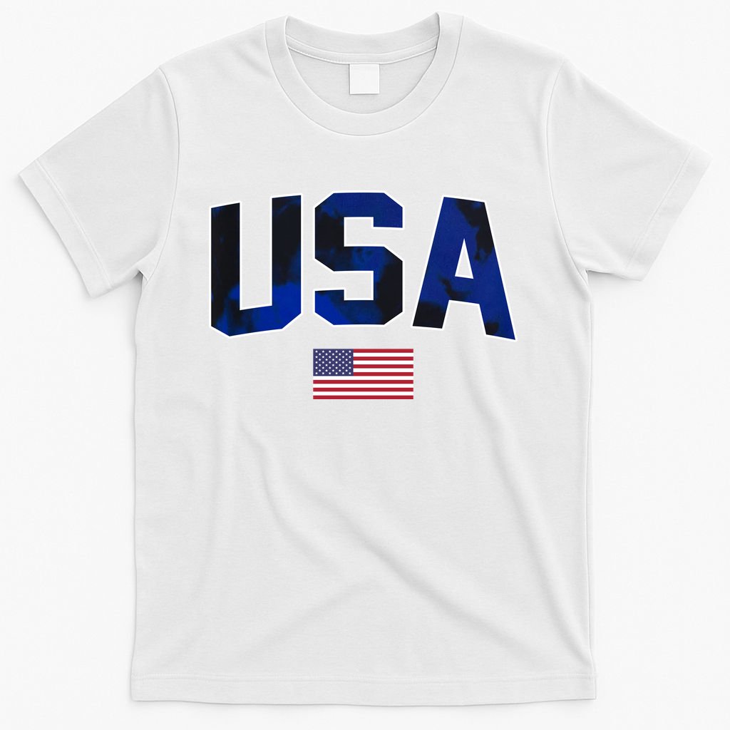 States United USA Tie Dye Soccer Jersey American Football T-Shirt