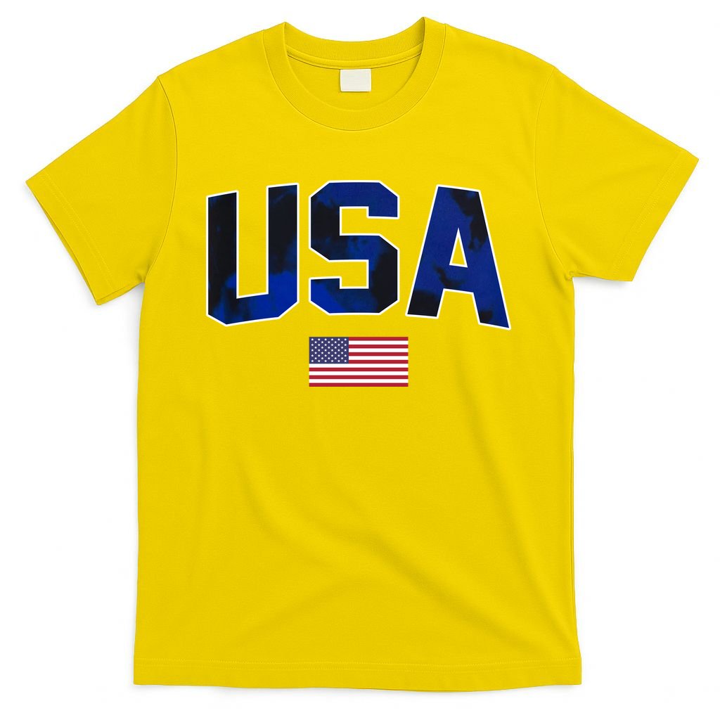 States United USA Tie Dye Soccer Jersey American Football T-Shirt
