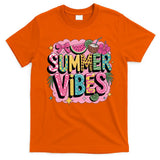 Summer Vibes Couqette Bow Melon T-Shirt