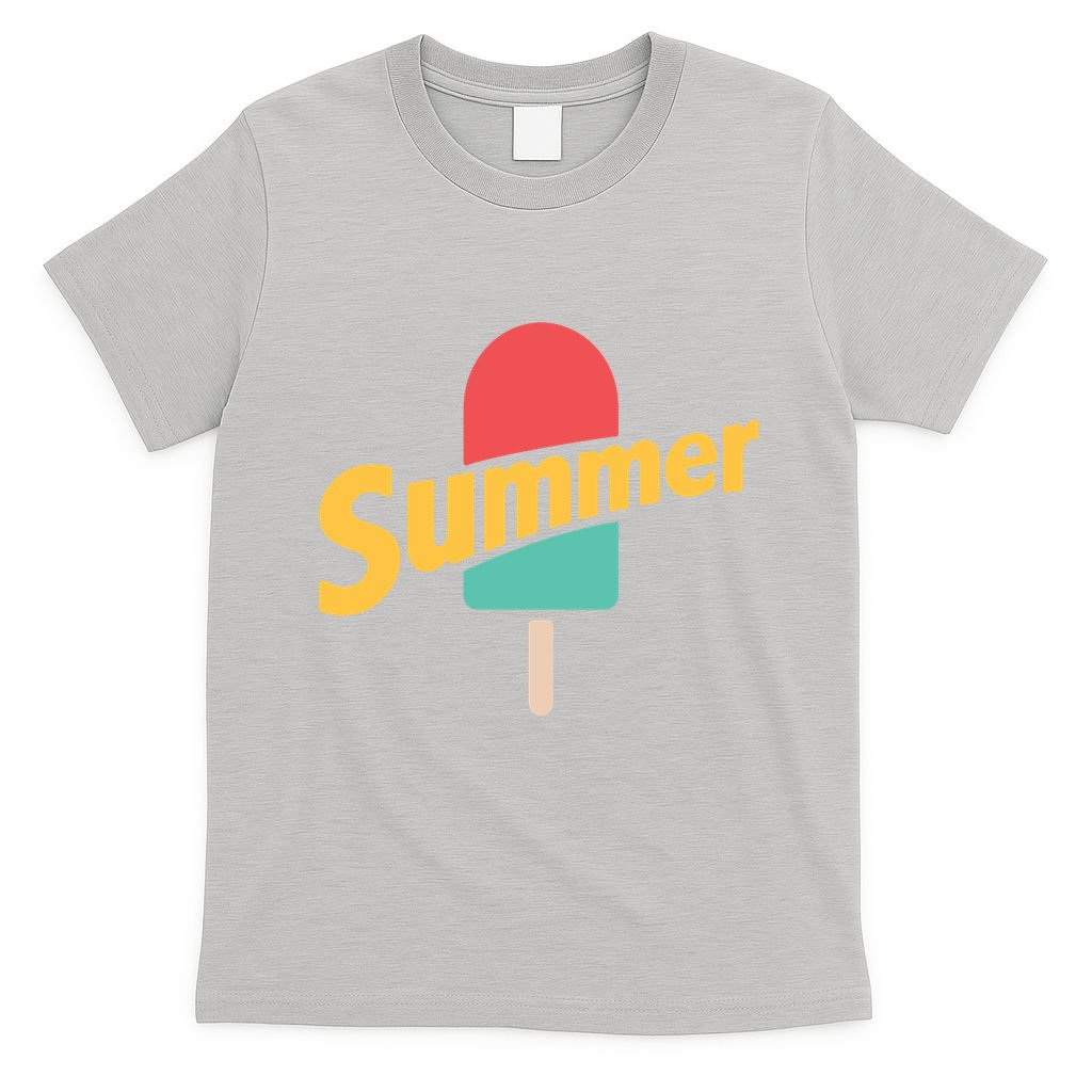 Summer Vacation Ice Cream Popsicle T-Shirt