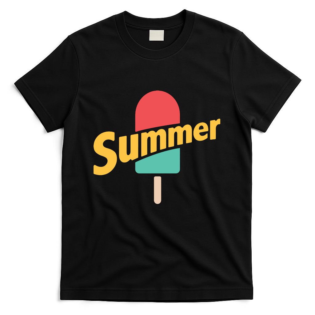 Summer Vacation Ice Cream Popsicle T-Shirt