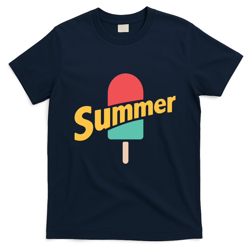 Summer Vacation Ice Cream Popsicle T-Shirt