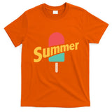 Summer Vacation Ice Cream Popsicle T-Shirt