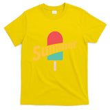 Summer Vacation Ice Cream Popsicle T-Shirt