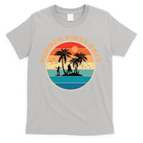 Summer Vibes Only Retro Beach Sunset T-Shirt