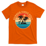 Summer Vibes Only Retro Beach Sunset T-Shirt