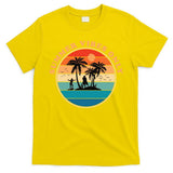 Summer Vibes Only Retro Beach Sunset T-Shirt