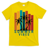 Summer Vibes Retro Palm Tree T-Shirt