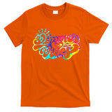 Summer Vibes Retro Colorful Trippy Style T-Shirt