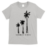 Summer Vibes Retro Palm Tree T-Shirt